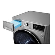 LG Kurutma Makinesi 9 Kg  Çift İnverter Kurutucu ThinQ  Wi-Fi Enerji Sınıfı  A+++(-%10) Metalik Gri, RC90V9EV2W