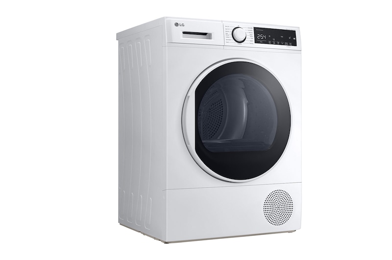 LG Kurutma Makinesi 8 Kg Isı Pompalı Kurutma Sensörü Enerji Sınıfı A++ Beyaz Renk, RH80T1AP6R