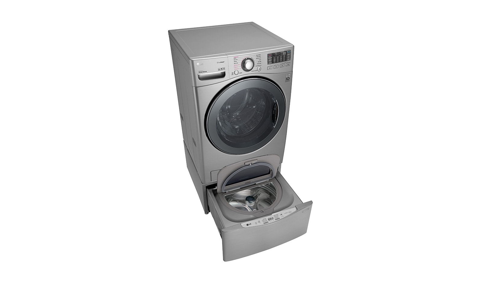 LG 17 kg + 3,5 kg LG TWINWash™ ile İki Farklı Yıkama \t\t\t, F2K2CHK2T/F70E1UDNK1