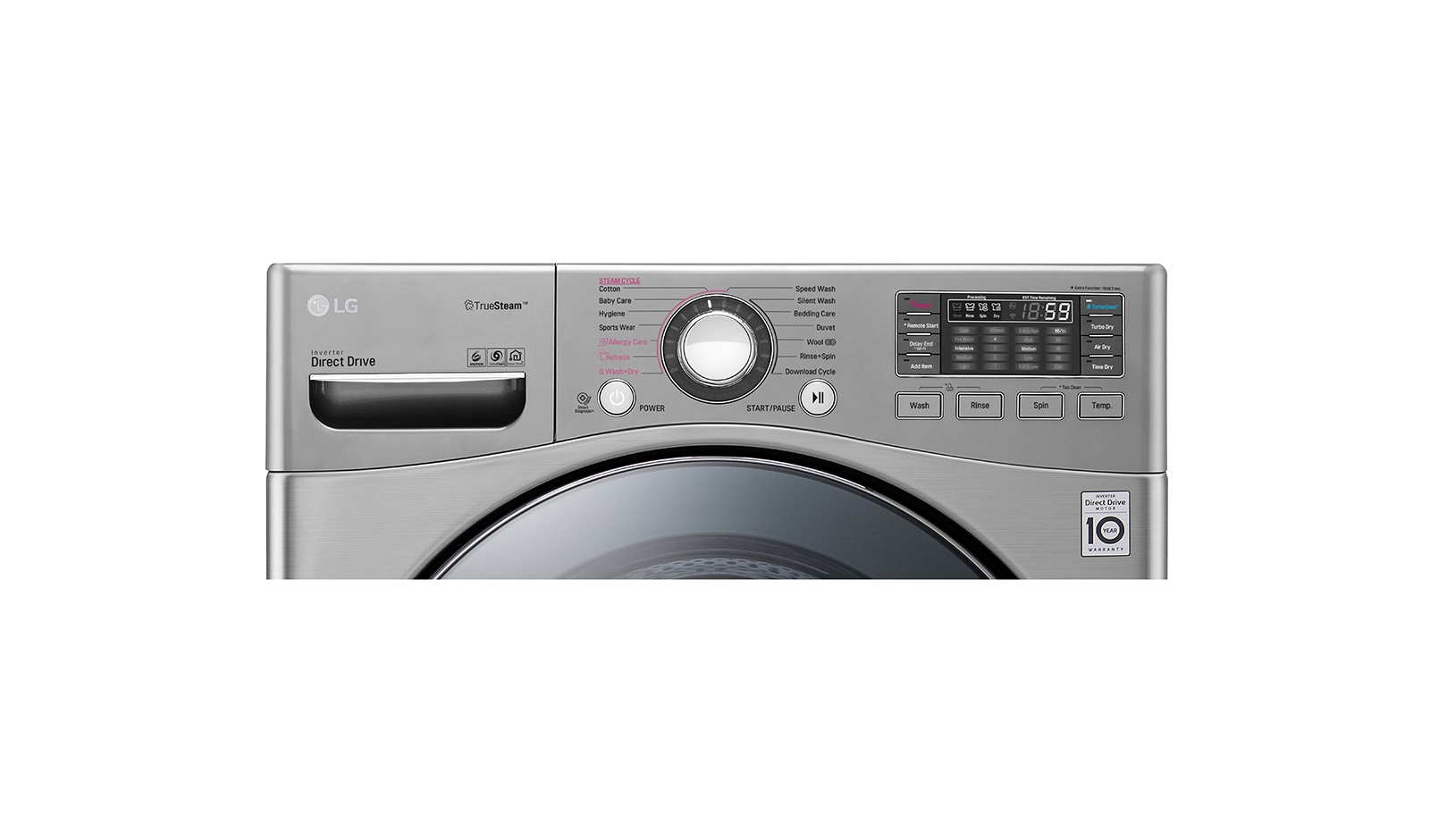 LG 17 kg + 3,5 kg LG TWINWash™ ile İki Farklı Yıkama \t\t\t, F2K2CHK2T/F70E1UDNK1