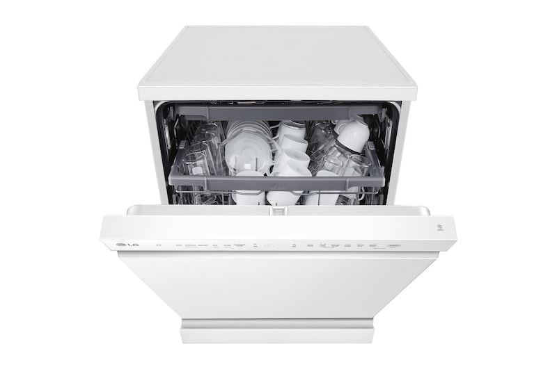 Front view With dish