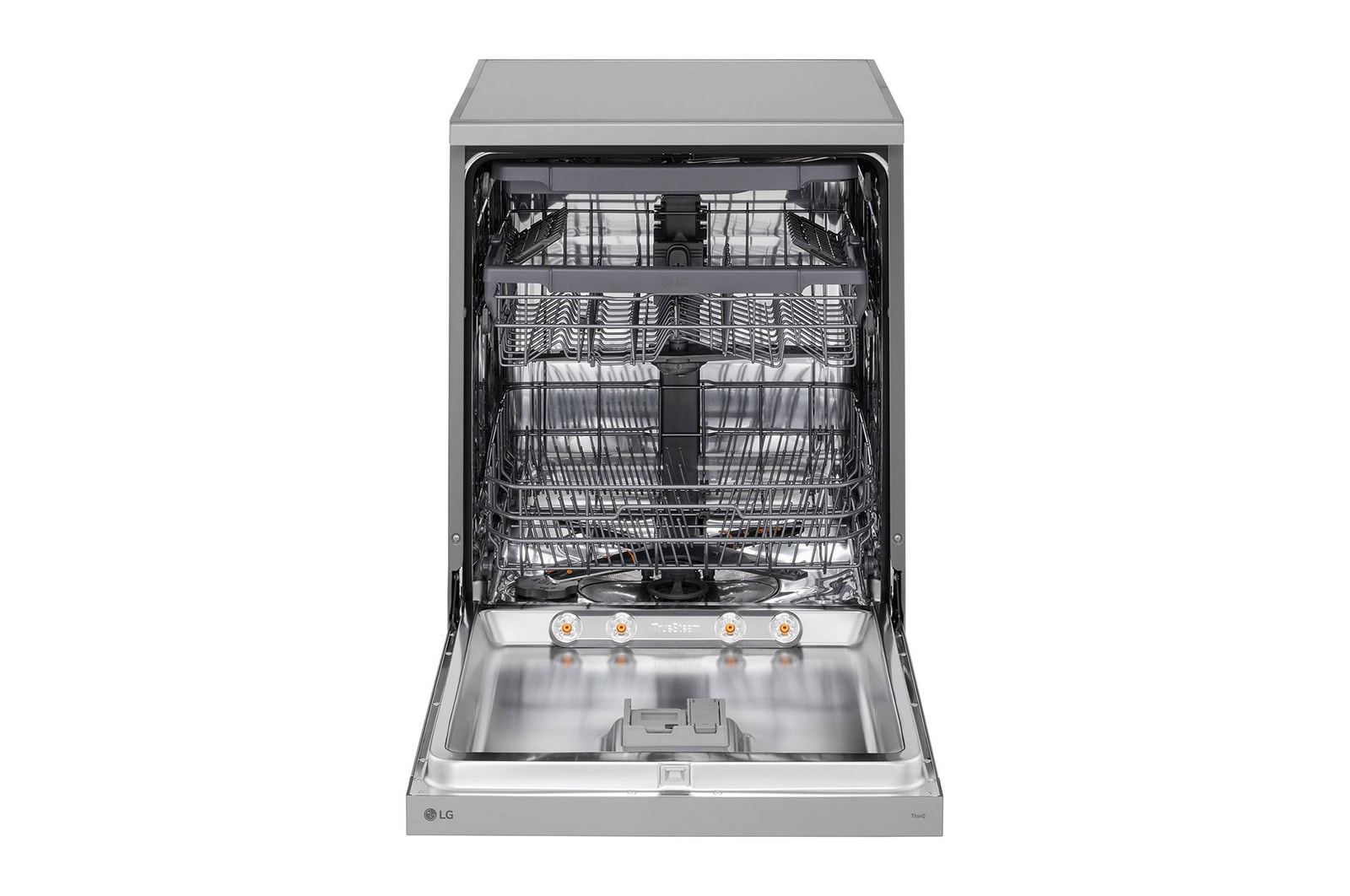 LG Front Control Smart Wi-fi Enabled Dishwasher in Prime Silver, DFC533FV