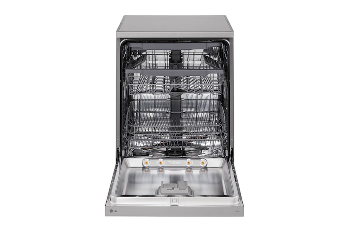 LG Front Control Smart Wi-fi Enabled Dishwasher in Prime Silver, DFC533FV