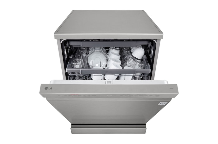 LG Front Control Smart Wi-fi Enabled Dishwasher in Prime Silver, DFC533FV