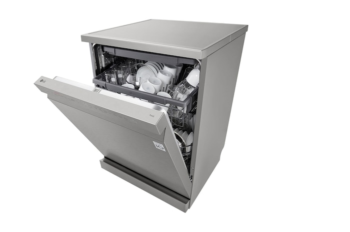 LG Front Control Smart Wi-fi Enabled Dishwasher in Prime Silver, DFC533FV