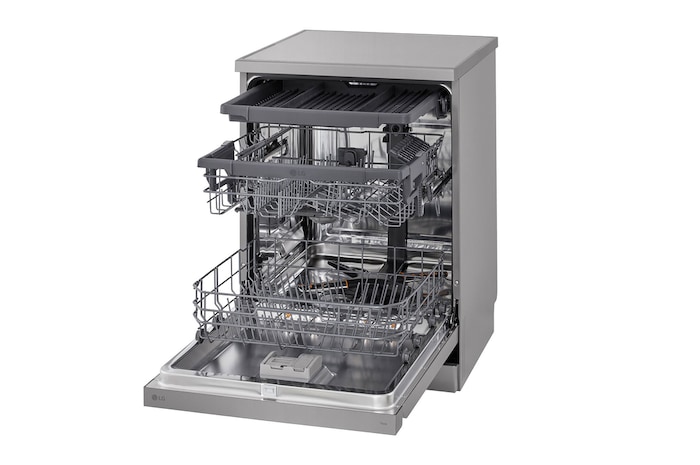 LG Front Control Smart Wi-fi Enabled Dishwasher in Prime Silver, DFC533FV