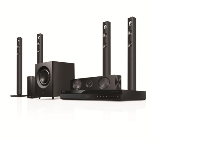 1100W 3D Blu-ray Karaoke Ev Sinema Sistemi BH7520TW için önden görünüm