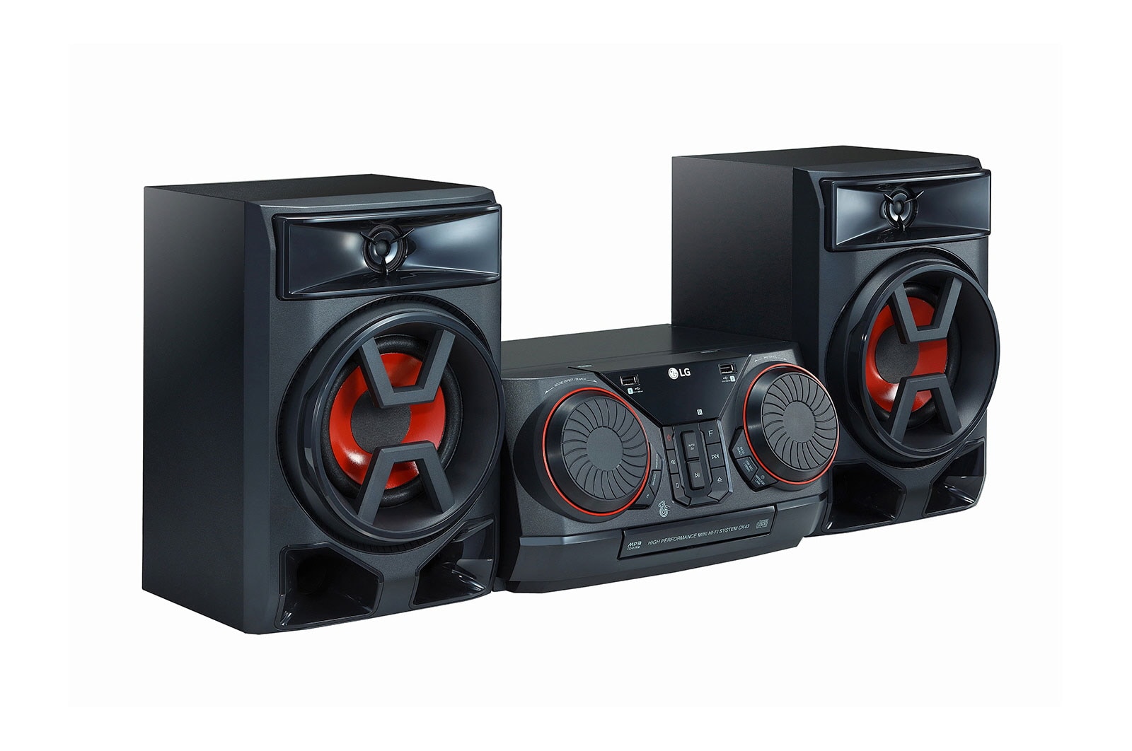 LG Hi-Fi Ses Sistemi X-Boom 300W Karaoke Bluetooth CK43, CK43