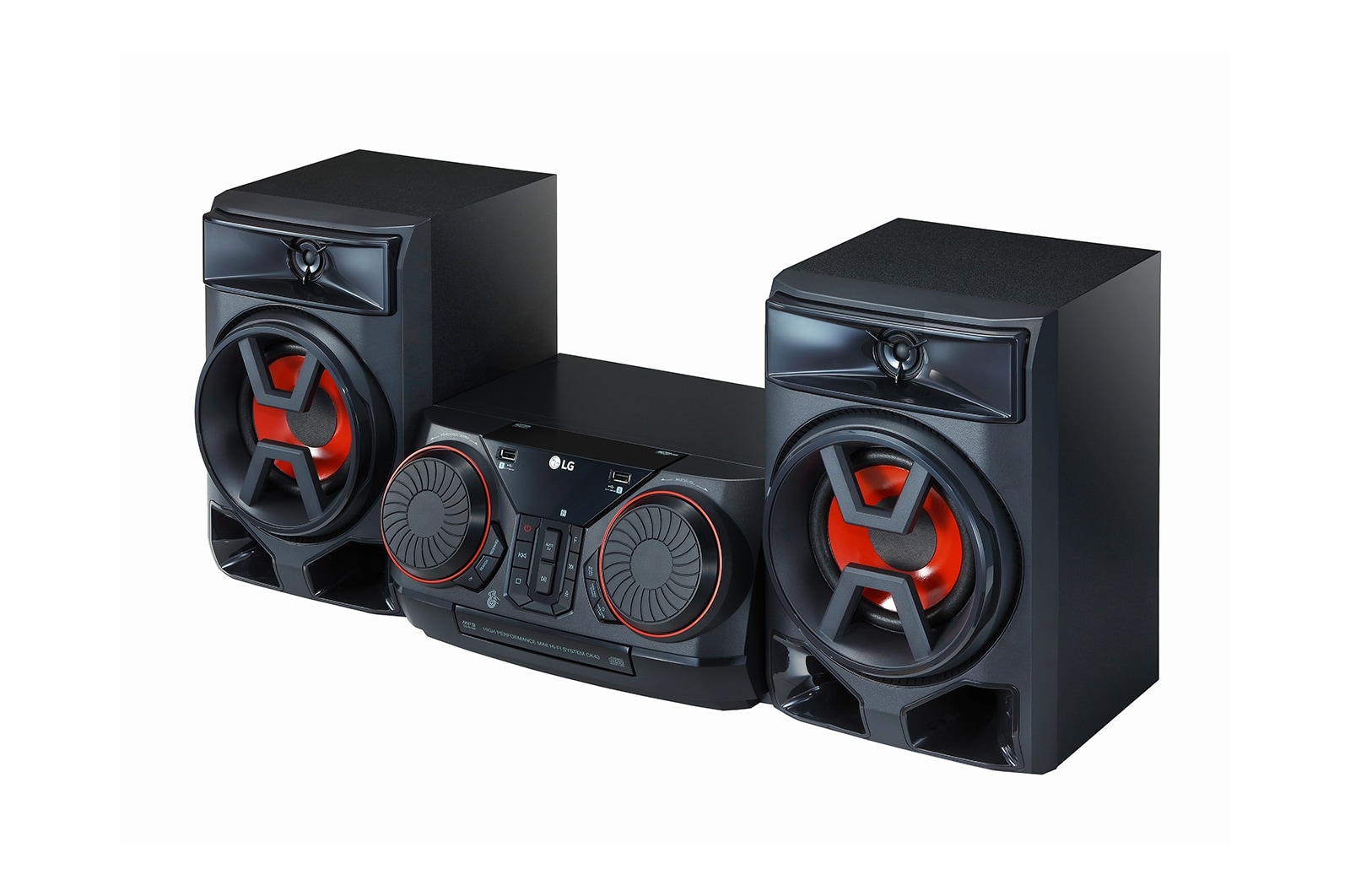 LG Hi-Fi Ses Sistemi X-Boom 300W Karaoke Bluetooth CK43, CK43