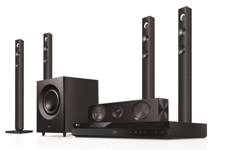 1100W DVD Karaoke Ev Sinema Sistemi DH7520T için önden görünüm