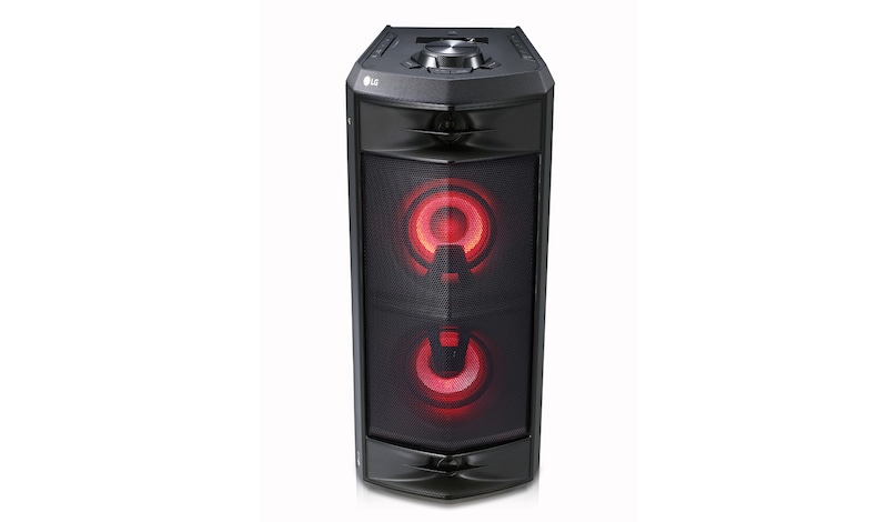 Front view of Led Işıklı 220W Bluetooth Karaoke Hoparlör XBOOM FJ5 FJ5