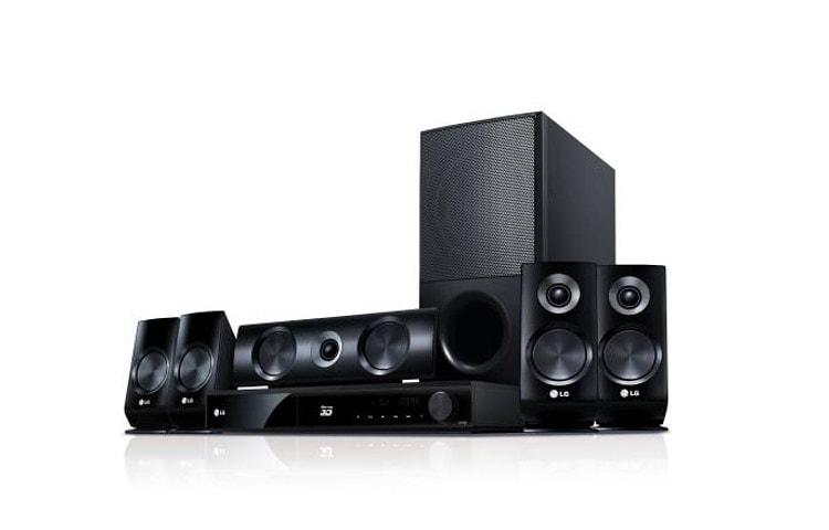 1100W 5.1 Satellite 3D Blu-ray Ev Sinema Sistemi HB1100MK için önden görünüm
