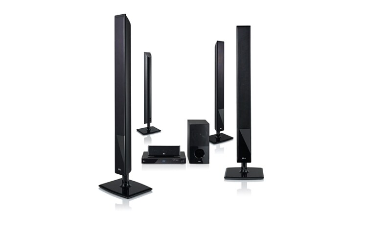 1100W 5.1 Blu-ray Ev Sinema Sistemi HB905TA için önden görünüm