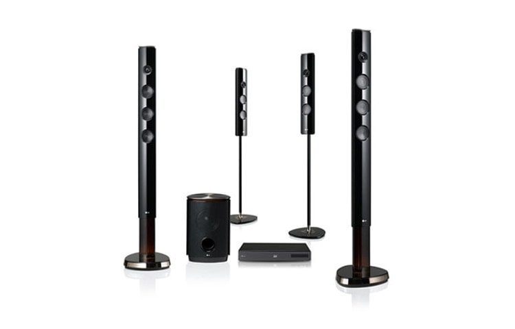 LG 1000W 4.1 3D Blu-ray Ev Sinema Sistemi, HB966TRW