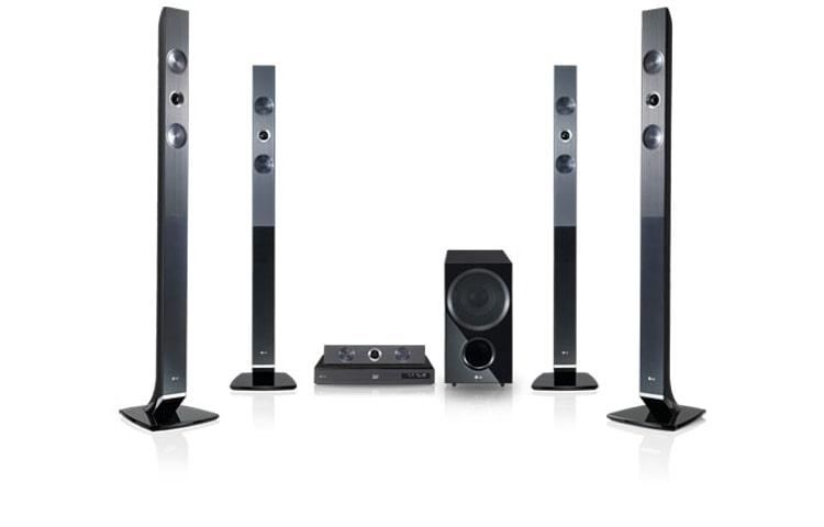 1100W 5.1 3D Blu-ray Ev Sinema Sistemi HB966TZ için önden görünüm