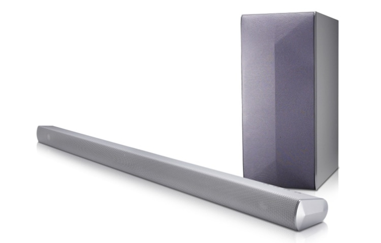 2.1 Ch 320W LAS550H Soundbar LAS550H için önden görünüm