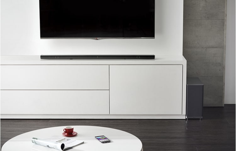 LG Music Flow HS6 Smart Hi-Fi Speaker Kablosuz Arttırılabilir Kullanım Soundbar, LAS650M