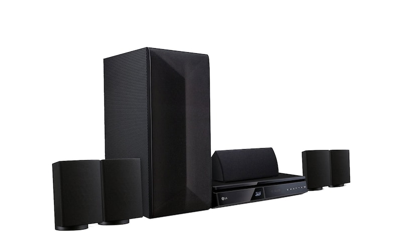 LG 1000W RMS ve Güçlü Bas Sesiyle 3D Blu-Ray Oynatma, LHB625