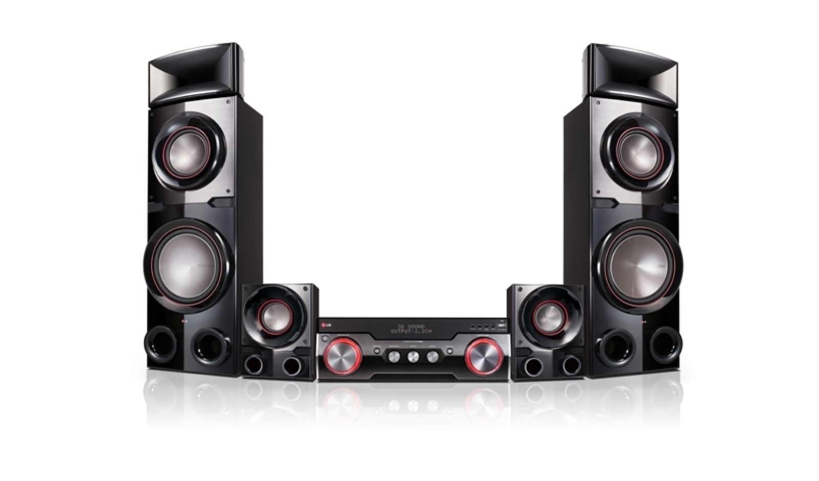 Yüksek Performanslı AV Receiver Sistemi NA9640PN için önden görünüm