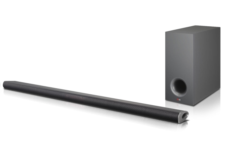 320W, Kablosuz Subwoofer&#39;lı, Bluetooth ile Ses Akışı Sağlayan, 35mm Ultra İncelikte Soundbar Ses Sistemi NB3540 için önden görünüm