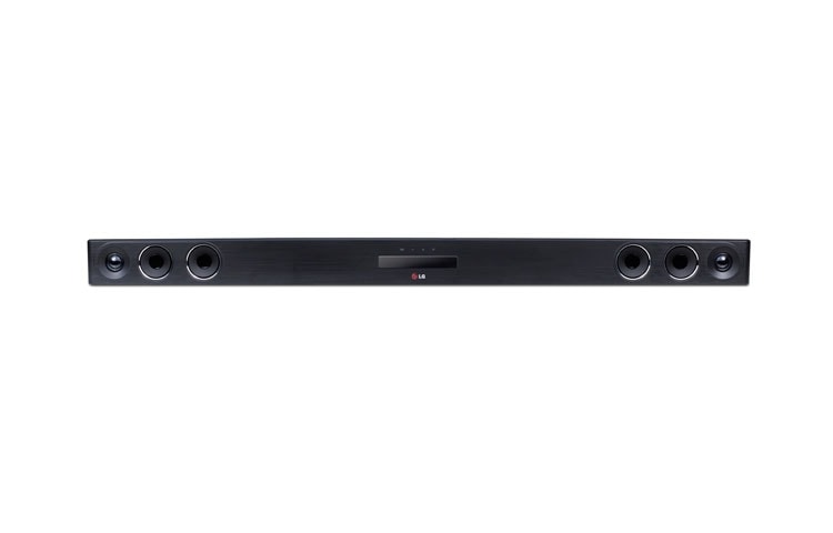 Front view of 320W,4.1 Kanal Kablosuz Subwoofer'lı Soundbar Ses Sistemi NB3740