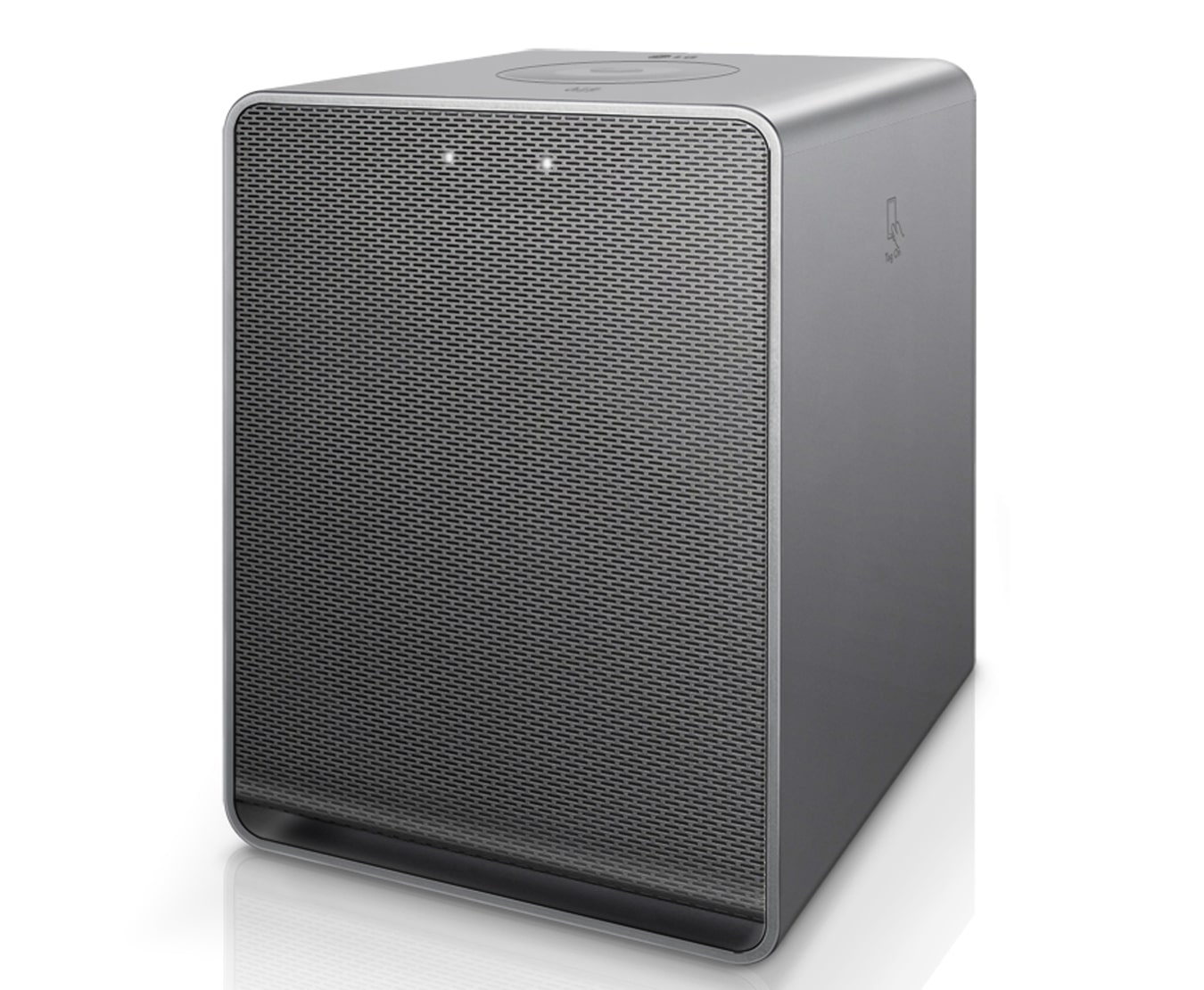 LG Music Flow H3 Smart Hi-Fi Speaker Kablosuz Arttırılabilir Kullanım NP8340 için önden görünüm