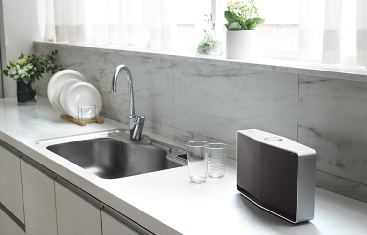 LG Music Flow H5 Smart Hi-Fi Speaker Kablosuz Arttırılabilir Kullanım, NP8540