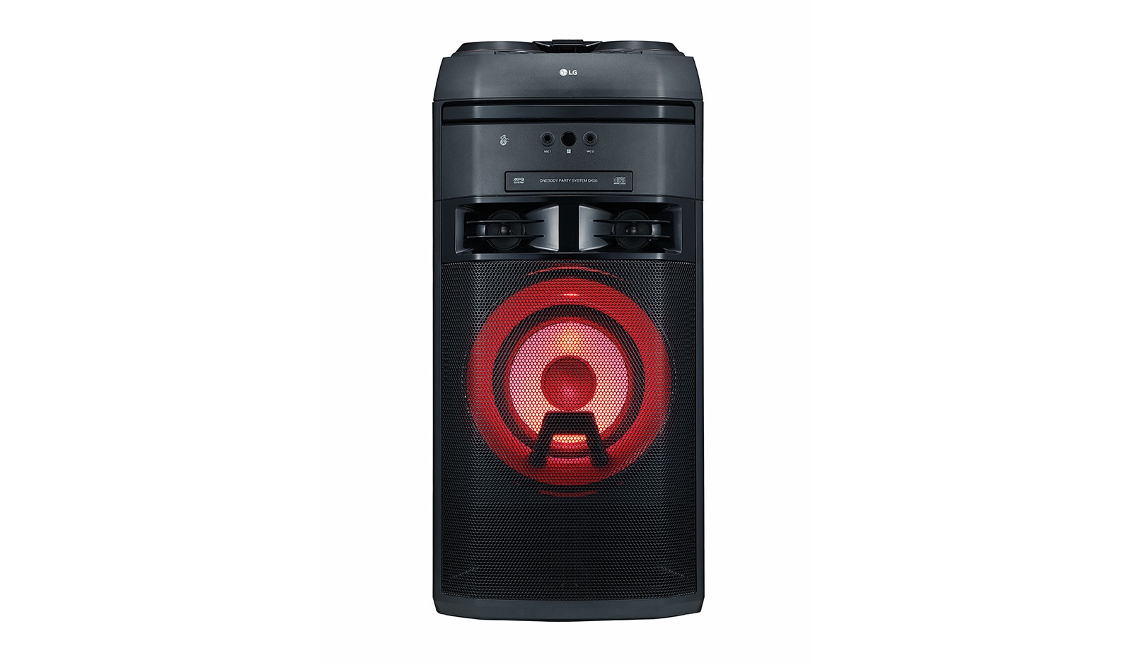 Hi-Fi Ses Sistemi X-Boom 500W DJ Led Işık Ses Efektli Bluetooth OK55 OK55 için önden görünüm