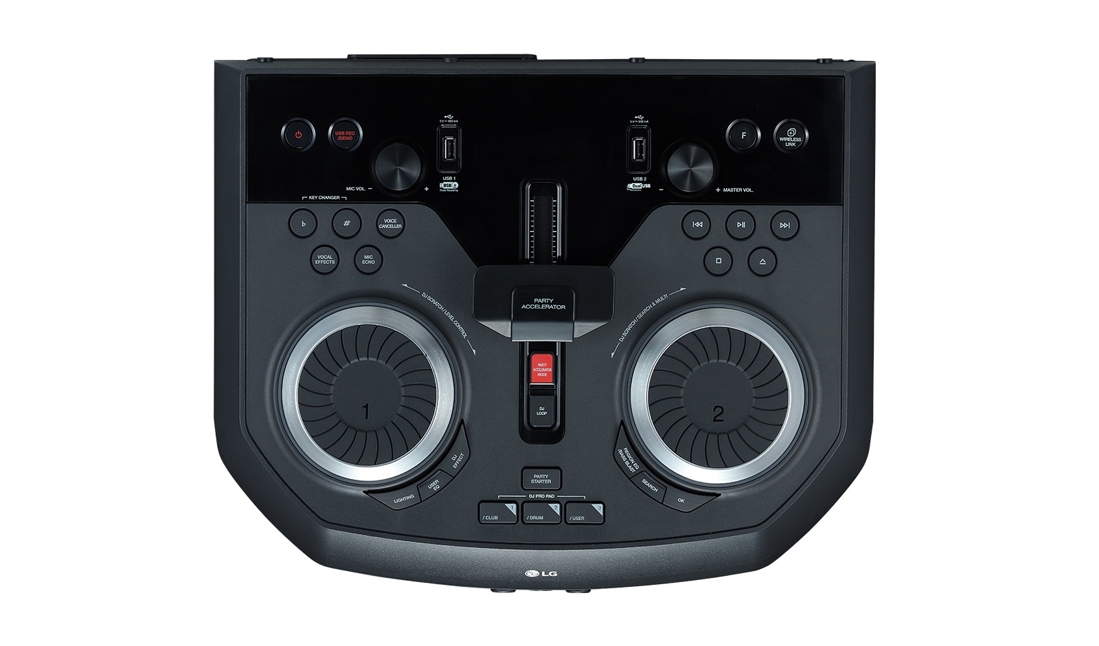 LG Hi-Fi Ses Sistemi X-Boom 1800W DJ Led Işık Ses Efektli Bluetooth OK99, OK99