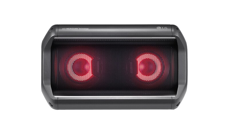 LG Işıklı Bluetooth MERIDIAN Hoparlör XBOOM Go 20W Su Geçirmez PK5, PK5