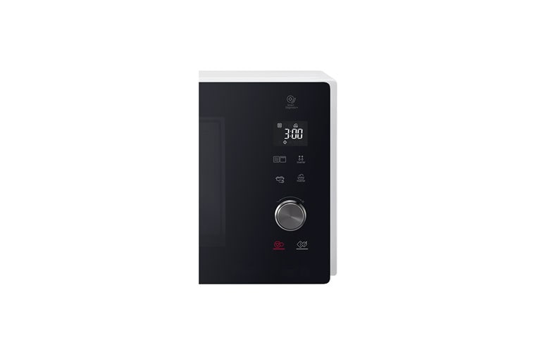LG NeoChef™, Izgara Özellikli, Siyah, Paslanmaz Çelik, 25lt, Smart Inverter, EasyClean Mikrodalga, MH6565DIS