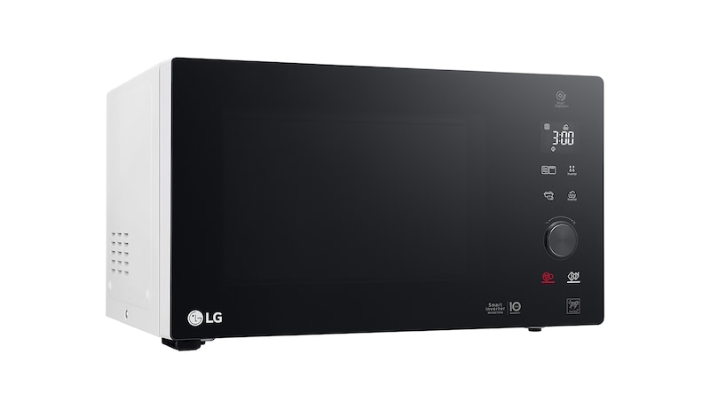 LG NeoChef™, Izgara Özellikli, Siyah, Paslanmaz Çelik, 25lt, Smart Inverter, EasyClean Mikrodalga, MH6565DIS