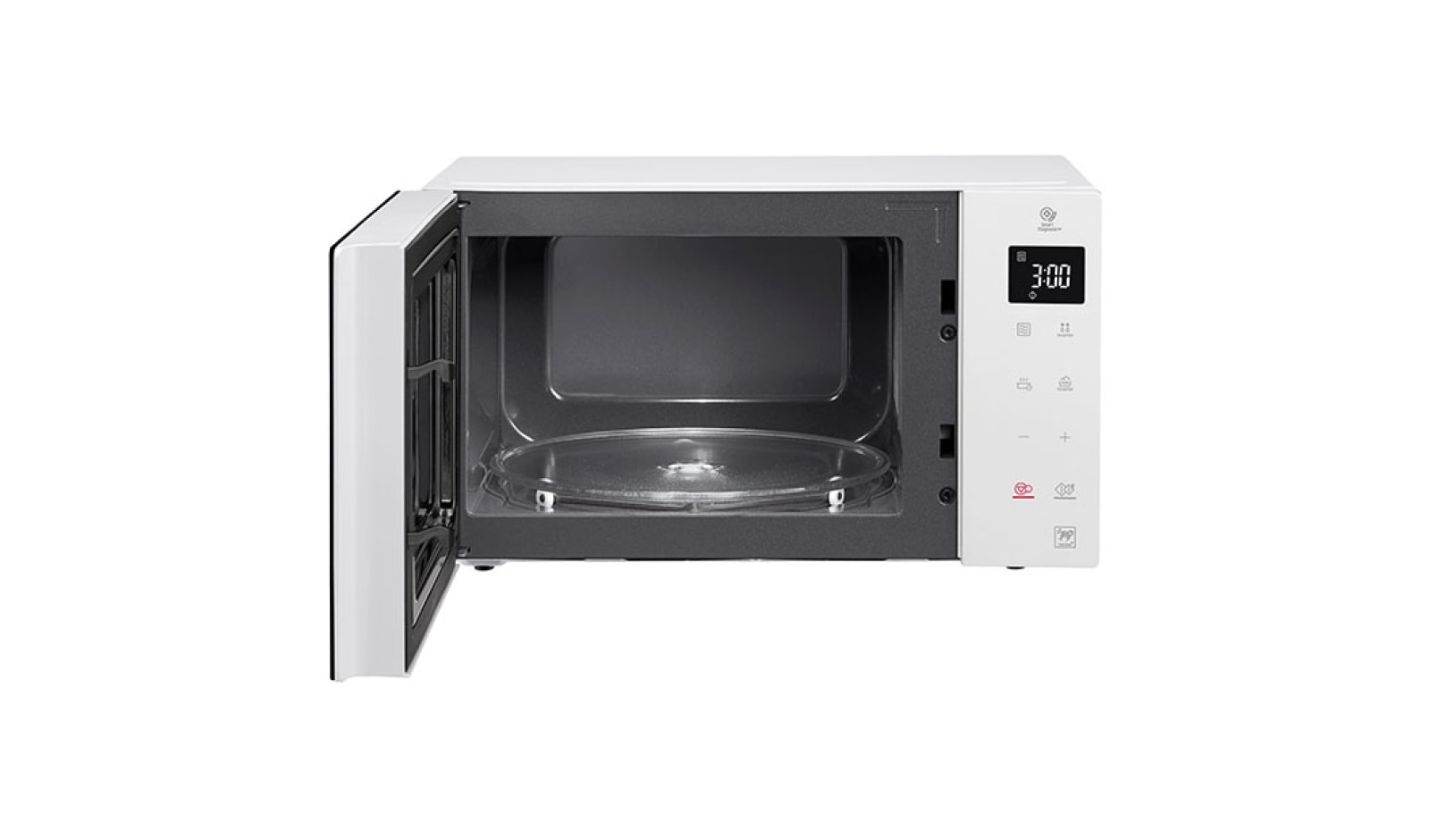 LG NeoChef™, Beyaz, Paslanmaz Çelik, 25lt, Smart Inverter, EasyClean Mikrodalga, MS2535GISW