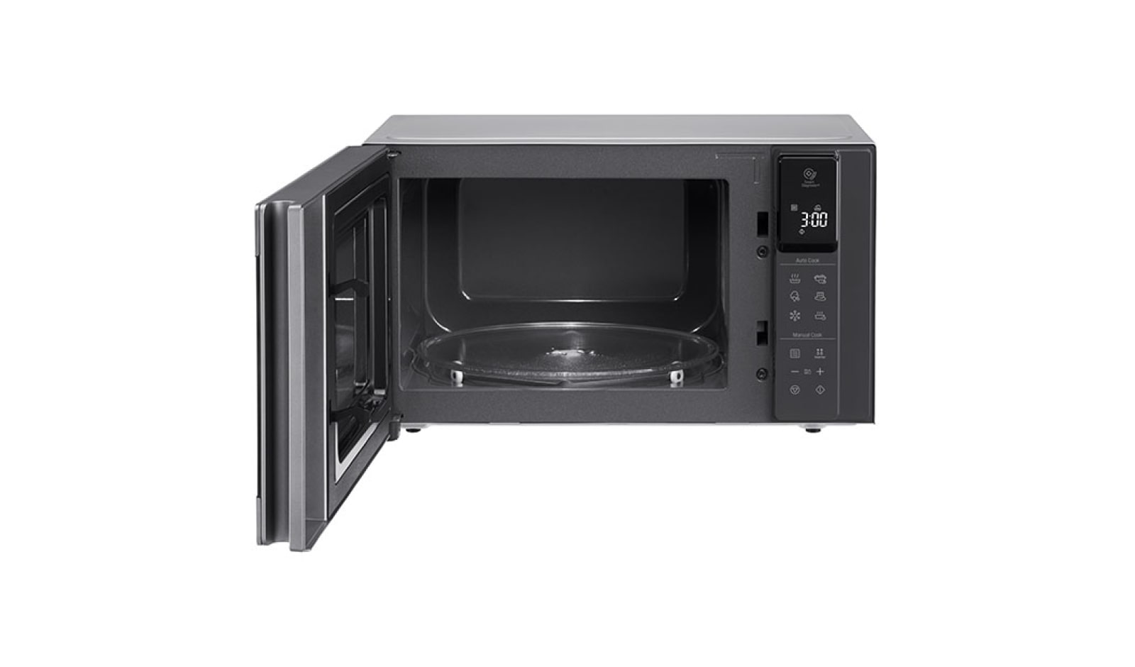 LG NeoChef™, Gümüş Renk, Paslanmaz Çelik, 25lt, Smart Inverter, EasyClean Mikrodalga, MS2595CIS