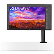 monitör kolu sağda olacak şekilde önden görünüm