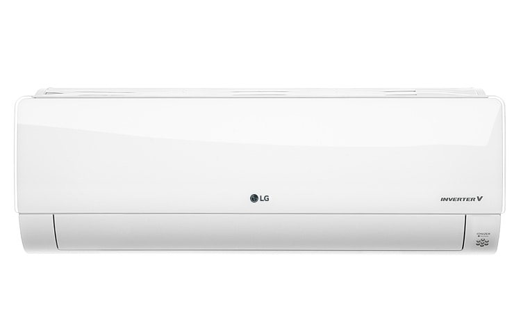 LG Sirius Deluxe Inverter V 9K BTU AS-W096J1R için önden görünüm