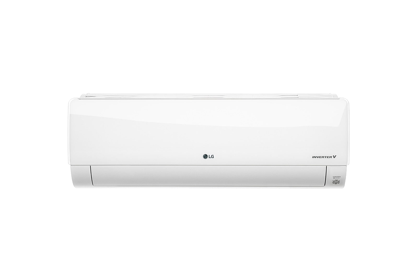 LG Sirius Deluxe Inverter V 9K BTU AS-W096J1R0 için önden görünüm