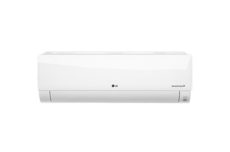 Front view of LG Sirius Deluxe Inverter V 24K BTU AS-W246K1R0