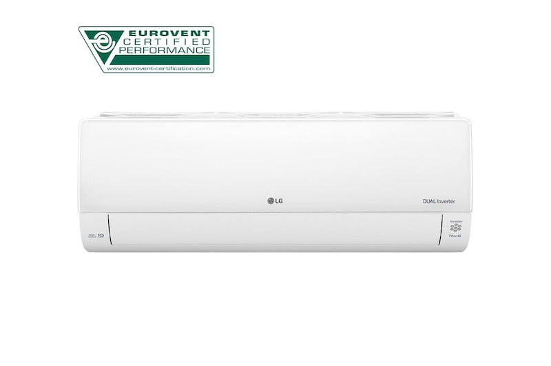 Front view of DUALCOOL™ Sirius Z Inverter Wi-Fi Klima 18K Btu DZ18RTK