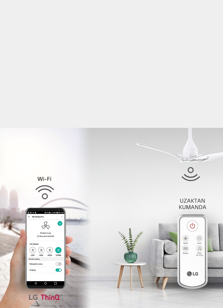 LG LCF12P ThinQ™ ve Uzaktan Kumanda