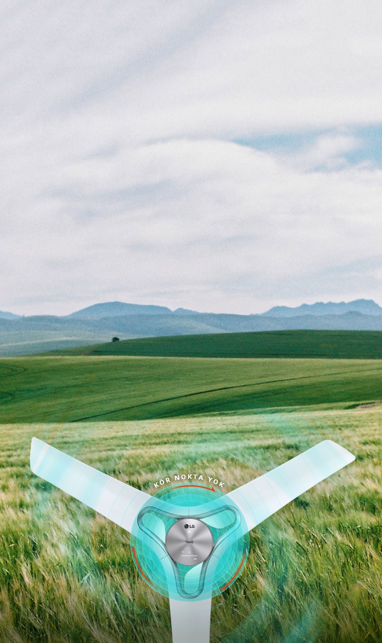 LG LCF12P Üstün Hava Akışı Kalitesi