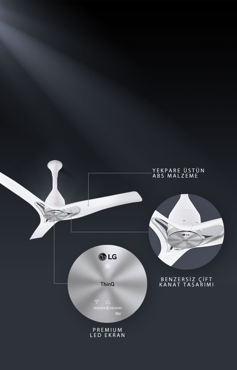 LG LCF12P İnce, Şık ve Üstün Tasarım