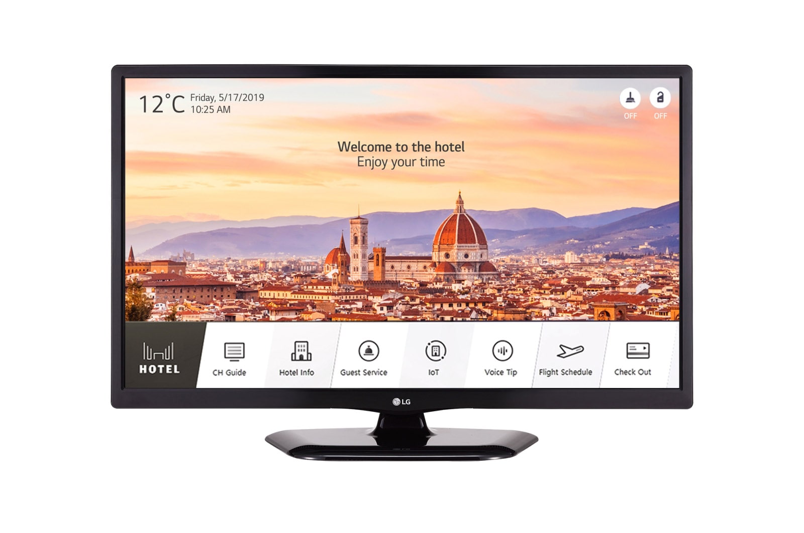 24&#34; TV Bilgi Ekranı 24LT661HBZA için önden görünüm