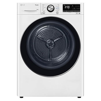 LG DUAL Inverter Isı Pompalı Kurutucu 10Kg, ThinQ (Wi-Fi) özellikli, Beyaz Renk