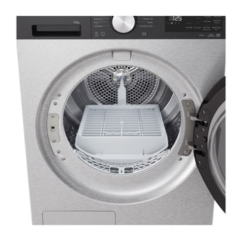 LG 10 Kg Kurutma Makinesi | DUAL Inverter Isı Pompalı Kurutucu | AI Dry™ | ThinQ (Wi-Fi) özellikli | Gümüş (İki Tonlu)