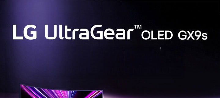 UltraGear™ OLED GX9 Logo görüntüsü.