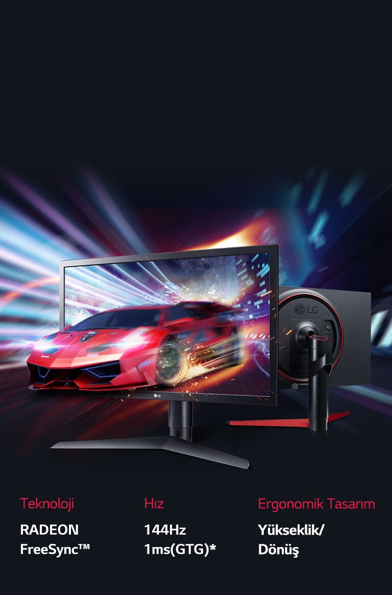 Ultragear Oyun Monitörü FreeSync 24 İnç Full HD (1920) x (1080