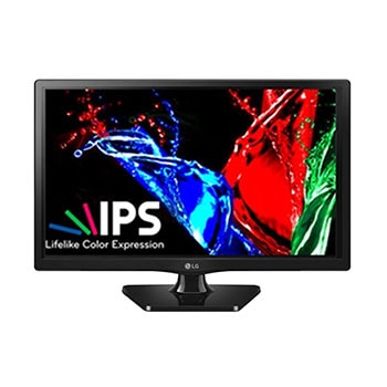 Front view of LG Kişisel TV 22MT47D-PZ(Siyah) 22MT47D-PZ