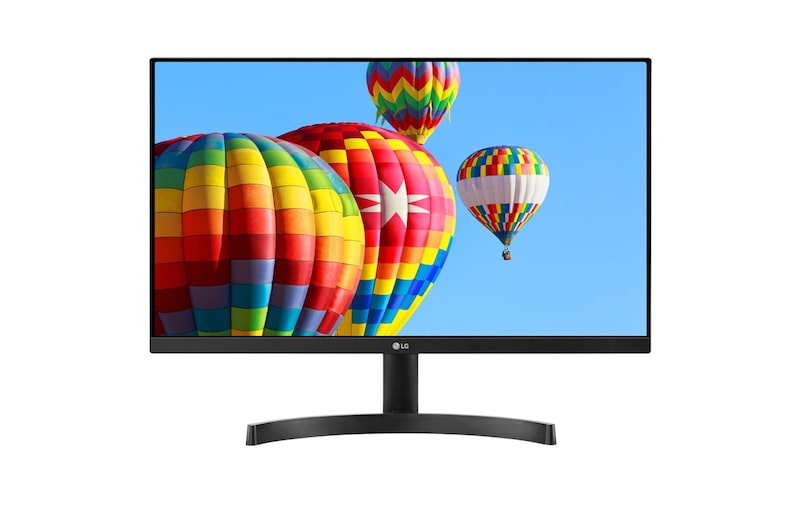 Front view of Full HD Monitor FHD IPS 23,8 İnç Radeon FreeSync™ 75Hz Yenileme Hızı ve 1ms Tepki Süresi 24ML600M-B
