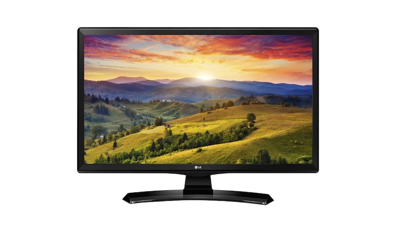 Front view of Uydu Alıcılı HD TV 24 inç Siyah 24TK410U-PZ 24TK410U-PZ